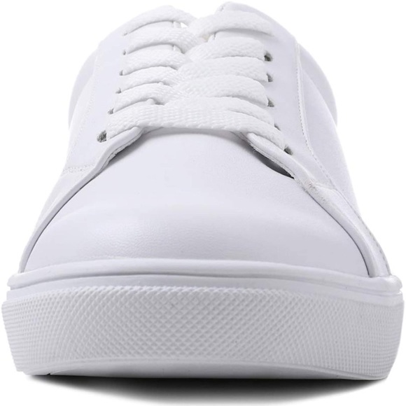 Feversole Featured PU Leather Colorful Lace-Up Sneaker Size 8 - Picture 4 of 8